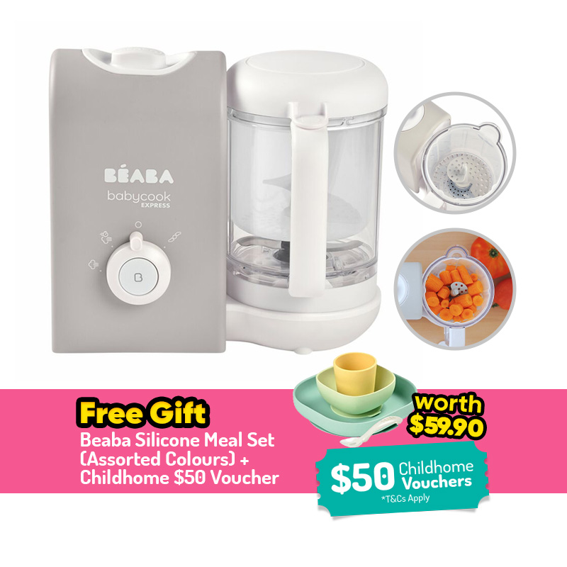 Beaba Babycook Express Baby Food Processor + FREE GIFT
